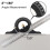 12' Adjustable Sliding Combination Square Ruler  Protractor Level Measure Measuring Set, Inch/Metric 4
