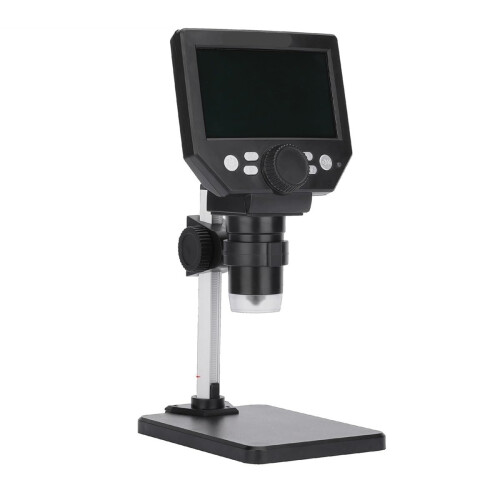 Microscope Accessories Kit Microscope G1000 Digital Microscope for 4.3 Inch Large Base LCD Display 8MP