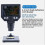 Microscope Accessories Kit Microscope G1000 Digital Microscope for 4.3 Inch Large Base LCD Display 8MP 4
