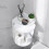 Bathroom Rotating Shelf Kitchen Toilet Shelf Corner Shelf Bathroom Storage Rack Cabinet Multi Layer 5