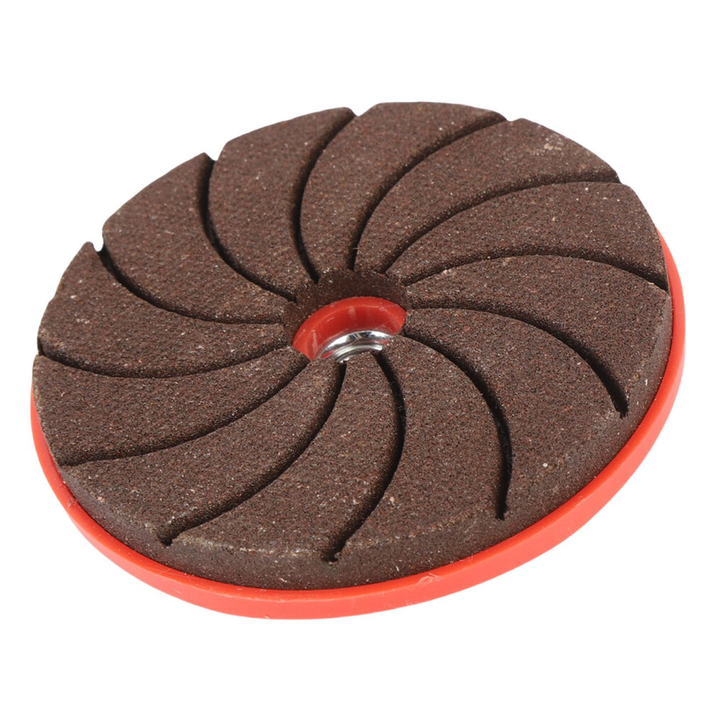 5Pcs Integrated Grinding Discs, 100 Grit Emery Abrasive Nylon Plastic Angle Grinder Disc Set, For Metal Stone Tile 820064780065