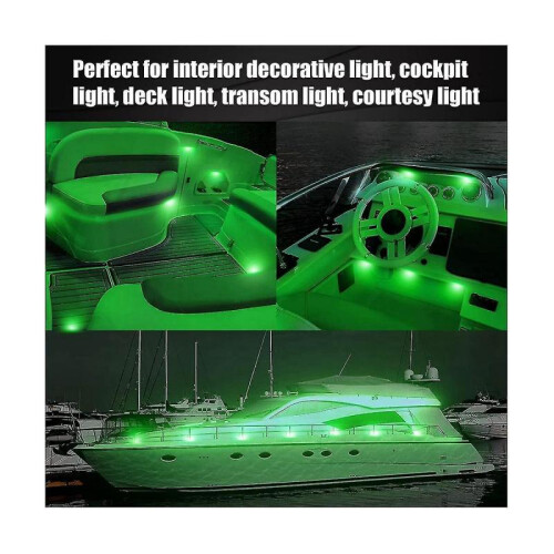 30 Pieces Led E Boat S 12v 6 Led E S Deck Transom Pit Navigat 2