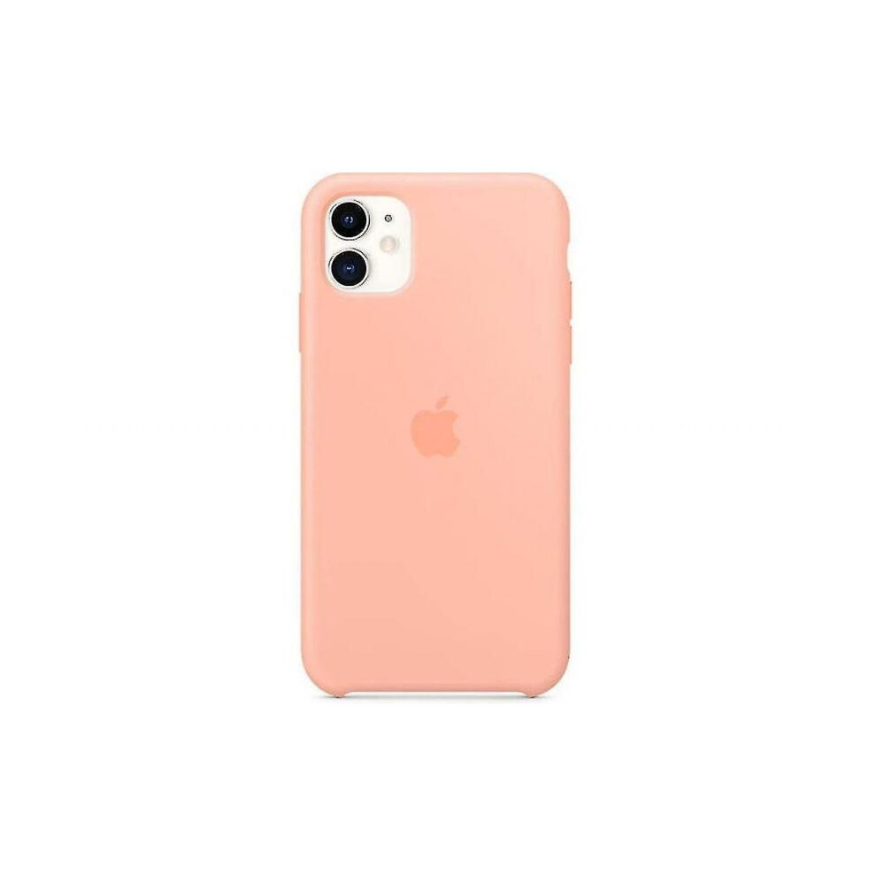 (Pink)Silicone Phone Case Compatible With Iphone 11