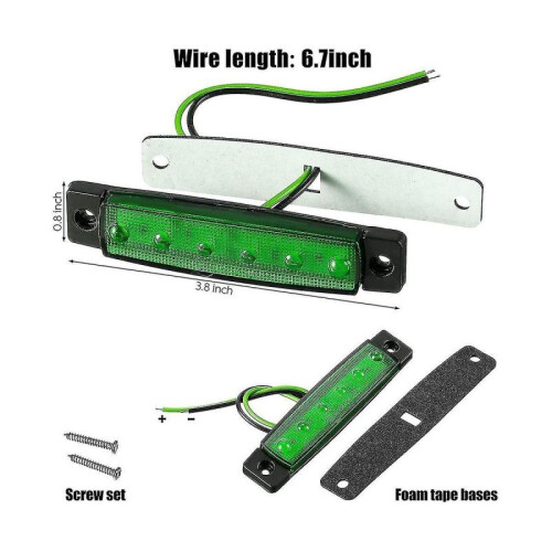 30 Pieces Led E Boat S 12v 6 Led E S Deck Transom Pit Navigat 1