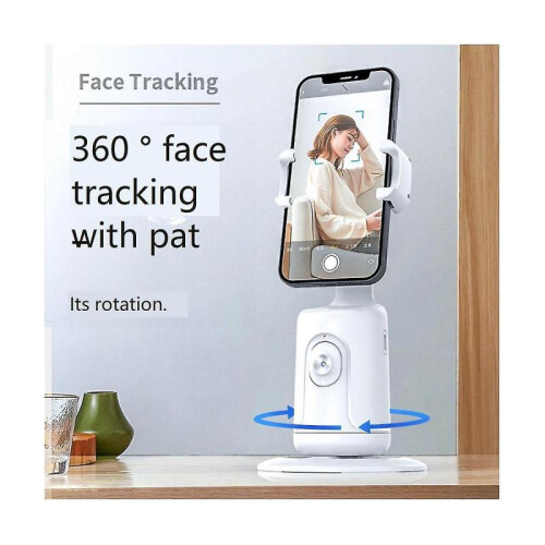 Auto Trac Tr with Remote, 360 Rotat Auto Trac Ph H, No App,for Vlog, Stream