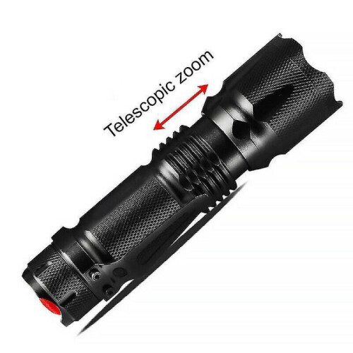 Super Bright 90000lm Led Tactical Flashlight with Rechargeable Battery Zoomable 1