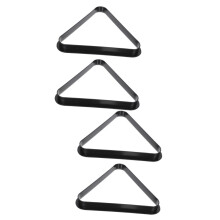 2sets Pool Ball Racks Billiard Cue Ball Stand Triangle Shaped Rack Storage Accessory 2pcs2