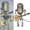 (White) Vintage Microphone Robot Lamp Night Light Bedroom Bar Desktop Decoration 4