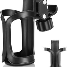 Stroller Cup Holder Bike Universal Cup Drinks Water Bottle Cage Holder 360 Rotatable