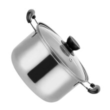 1pc Stainless Steel Stockpot Soup Pot Kitchen Pot Household Cooking Pot Healthy Cookware