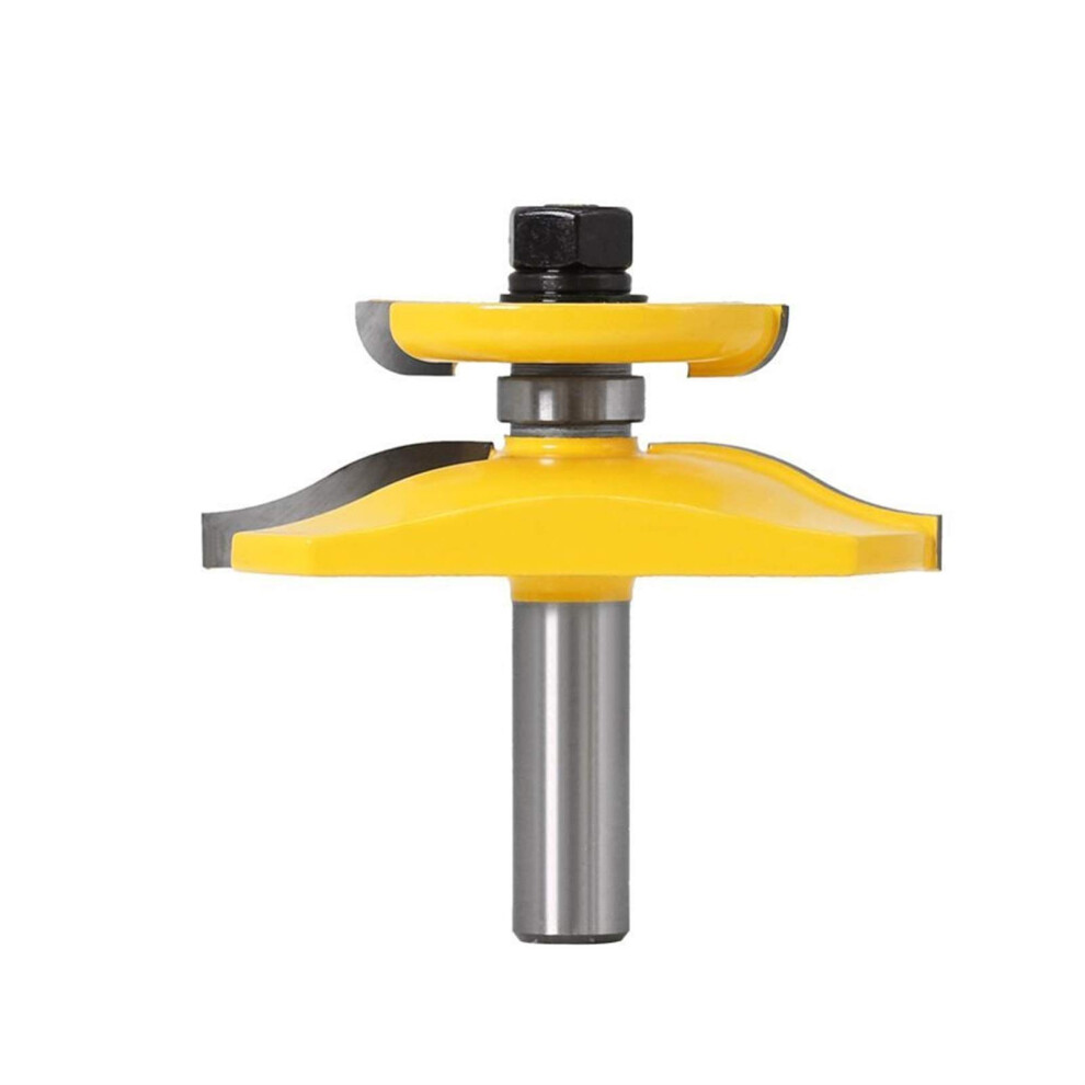 Pyouo-Best Router Bit 1/2 Inch 12Mm Shank Raised Panel Ogee Router Bit With Backcutter 940534683907