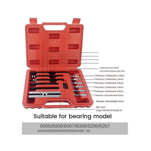 Concealed Removal Tool Ball Slot Puller Inner Loading And Unloading Puller Kit Automotiv 1