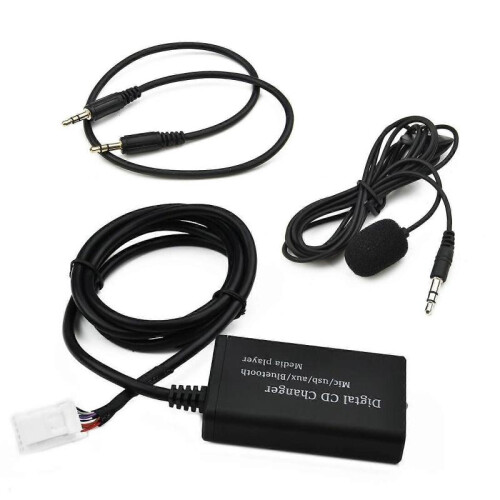 Bluetooth Kit Handsfree Stereo AUX Adapter Interface for Toyota for Lexus-Navi1R FT