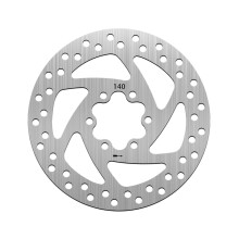 140MM Brake Disc Compatible With KUGOO M4 SPEEDWAY 4 ZERO 10 10X Compatible With Ninebot F20 F30 F40 Electric Scooter Brake Spare 6 Holes Parts