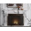 Fireplace Screen 3 Panel with Handles Wrought Iron 51'(L) x31(H) Spark Guard Cover(Sanded Black) 5
