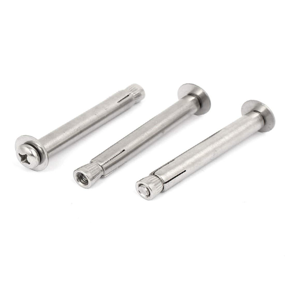 Expansion Anchor Bolts,Hex Nut,Expansion Screw Bolts,M6 X 80Mm 304 Stainless Steel Pan Head 820064782915