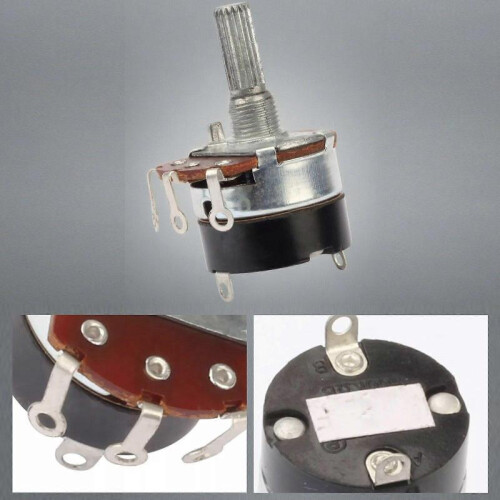 Lathe Speed Control Potentiometer WH24-2 4K7 with On/Off Switch NewCV 2