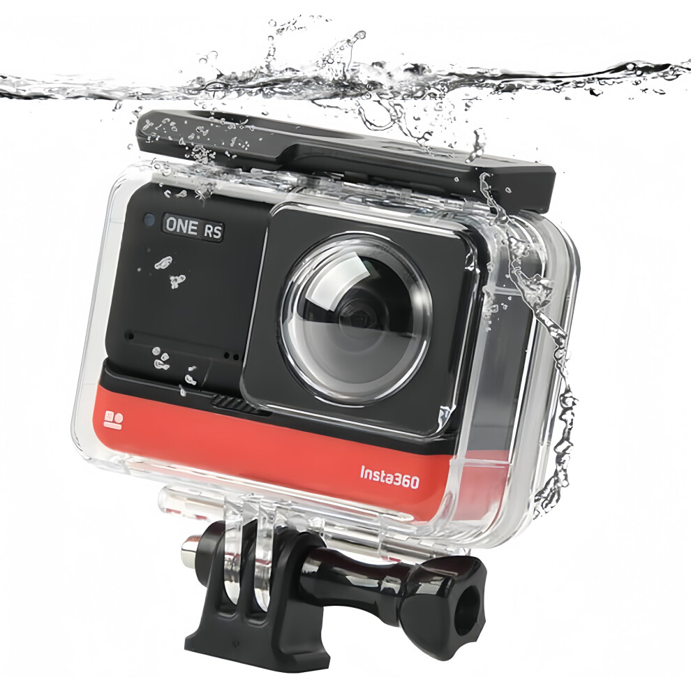 Housing Case Compatible With Insta360 One Rs 360 Underwater Diving Shell 60M Protective Shell 940534685109