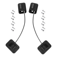 2 Pack Refrigerator Lock Combination Coded,Fridge Lock for Kids Safe, Child Safety Cabinet Window Locks, Baby Door Lock JP