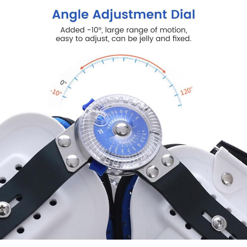 Adjustable brace (right leg) 2