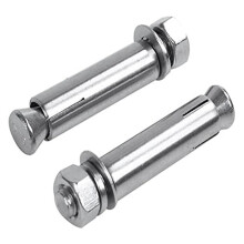 Expansion Screw Bolts, Wedge Anchor,Stainless Steel Expansion Bolts,Screws,M8x60mm Wall Concrete Brick Expansion Screws Closed Hook Anchor Bolts