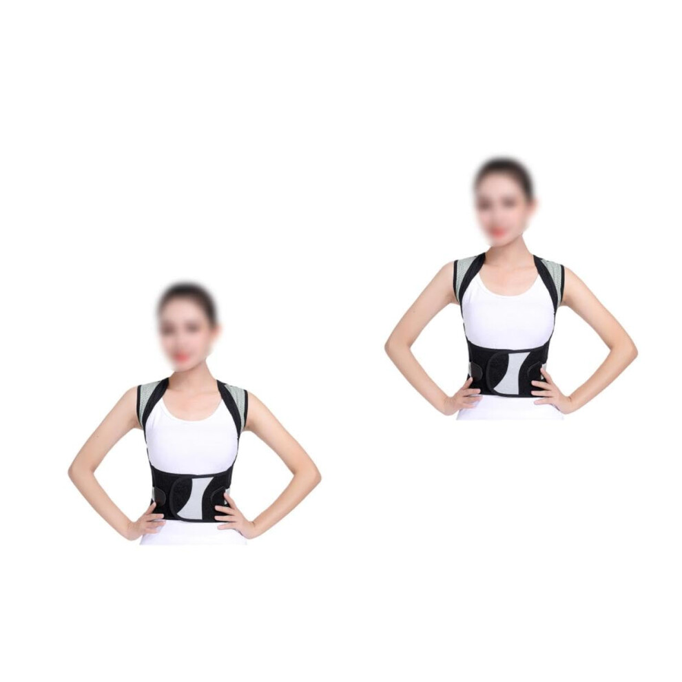 2pcs Back Shoulder Belt Sitting Posture Belt Posture Strap Posture Helper