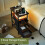 End Table with Charging Station, LED Narrow Side Table Bedside Table, Small Night Stand 5