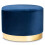 Ottomans, Navy Blue/Gold 1