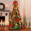 8 Modes  Timer  6 Ft Prelit Full Pop Up Christmas Tree with 200 Warm LED Lights 1