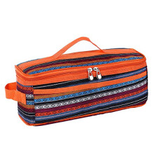 JINGXIN Outdoor Camping Kitchen Utensils Storage Bag Ethnic Style Picnic Travel Hiking Container