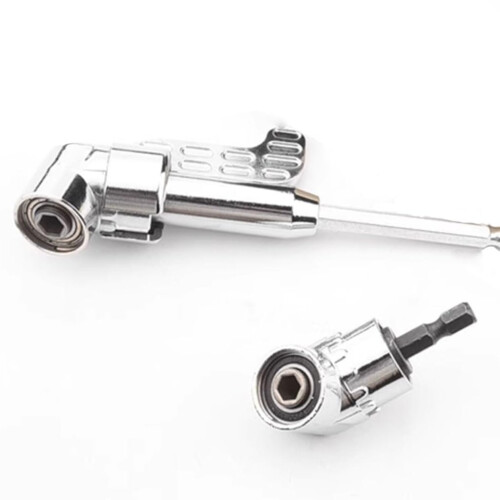 1PCS Right Angle Drill Attachment, 105  Extended Corner Deviceanti Slip/batch Head Set