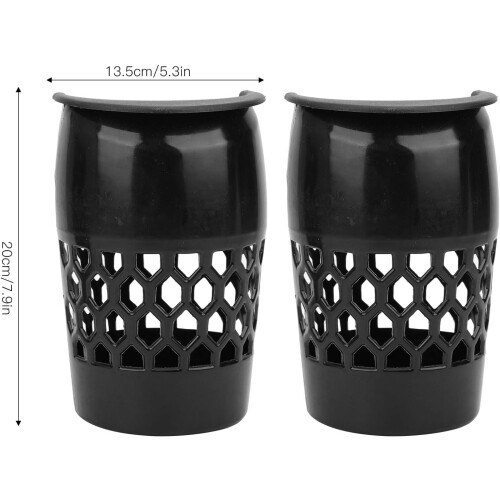 6Pcs Billiard Pockets, Plastic Pool Table Web Baskets Drop Net Billiard Table Pockets Replacement Accessory 2