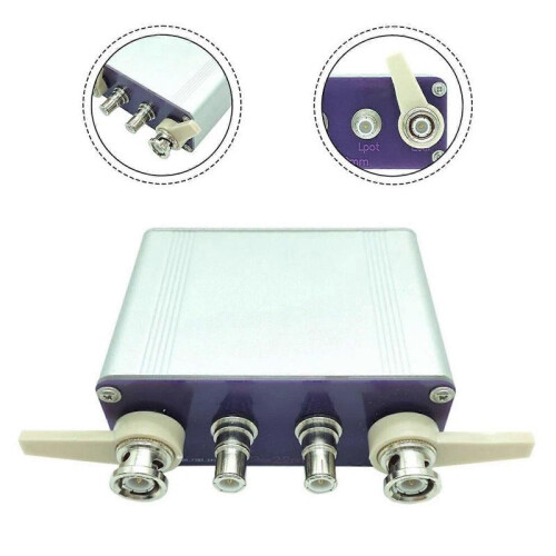 (10nF) Standard Capacitor Calibration Kit for LCR Digital Bridges with BNC Interface