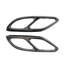 For CLA Class C118 W118 2020-2023 Car Tail Muffler Exhaust Pipe Cover Trim Exterior Accessories - A JP