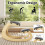Ergonomic Kneeling Chair with Adjustable Height  Solid Wood Rocking Posture Chair for Office  Home 3