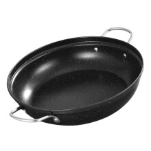 Korean Style Stainless Steel Pot 28cm Metal Wok Ramen and Soup Cooking Sturdy Easy Clean for Family