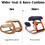 Ergonomic Kneeling Chair, Posture Kneeling Stool with Extra Padding, Posture Support 3