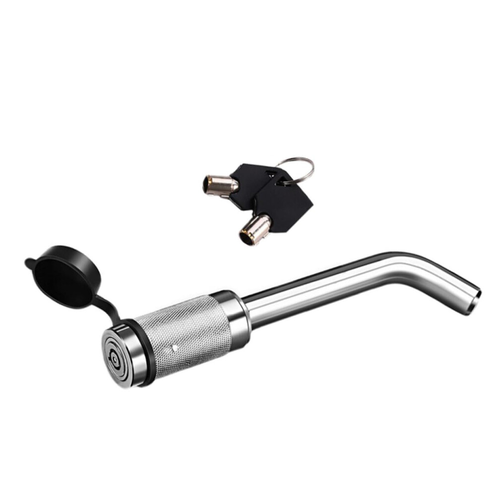 Trailer Hitch Receiver Lock Antitheft Hitch Pin Elbow Style Lock For Car Trailer Accessories Weatherproof And Easy Install 820064784469