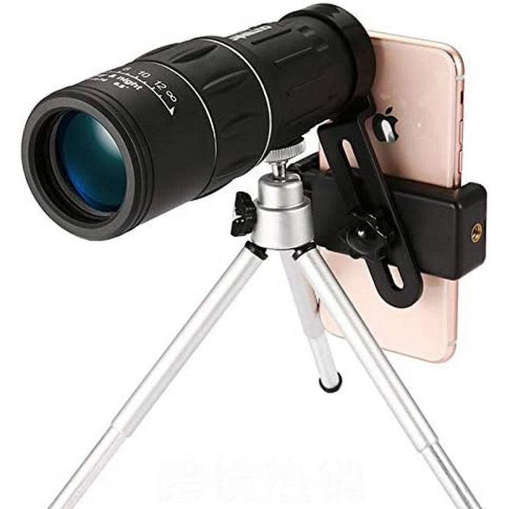 Monocular Telescope, Astronomical Telescopes 16X52 Dual Focus Monocular Telescope Zoom Binoculars 66M/8000M Hd Scope For Travel 940534687363