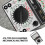 Volt Voltmeter Ammeter Ohmmeter Analog Multimeter Tester Meter AC/DC 1000V/500mA 3