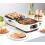 7 In 1 Multi-function Electric Griddle, Smokeless Indoor Grill with Adjustable Temp, Double Plate Nonstick 4