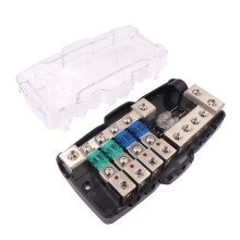 Car Audio Modification Accessories Fuse Holder 4 Way/Two in Four Junction Fuse Box