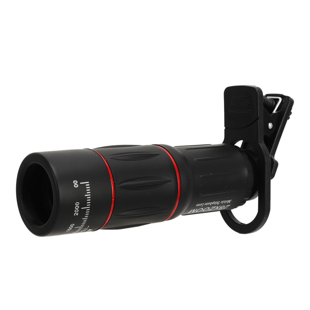 28x Telephoto Smartphone Lens, 3in 1 Lens (Telephoto, Macro & Wide Angle Fisheye) Phone Photo Kit