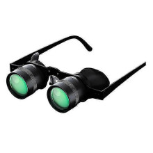 Fishing Binoculars Glasses Portable Hands Free Binoculars Telescope 10X Zoom Glasses for Outdoor Fi js