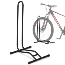Bike Floor Stand for Indoor/Outdoor Storage Fits 16'29' Bikes, Supports Tires up to 2.8' Wide, Stable and SpaceSaving Design Ref:Hkj