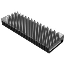 A SetM.2 Solid State Disk Radiator Thermal Pad Ssd 2280 Heat Dissipation Fin Aluminum Alloy Sink
