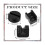 8Pcs Jacks Stand Pads Universal Slotted Frame Rail Pinch Welds Protector Rubber Jacks Pad for Jacks js 2