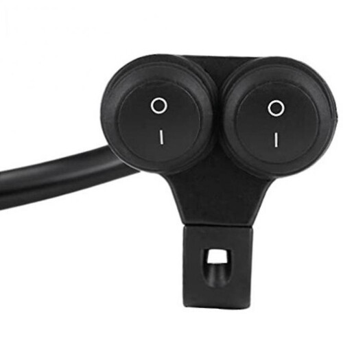Cycle Brake Fog Dual Button Bar S for S Hazard 1