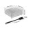 8 Inch Square Rack, Stackable Racks with Foil Brush,less Steel Accessories 4