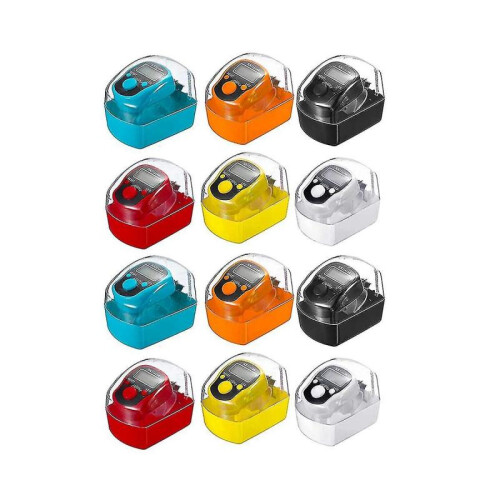 12pack Digital Tally Finr Counter with Led, 5-digits Handheld Counter Kers with Led L